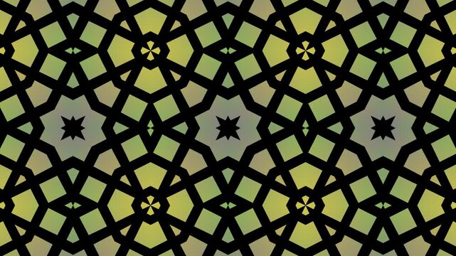 Moroccan Geometric Seamless Pattern Stock Illustration, Abstract Repeating Motifs for Digital Design, Textile, Wallpapers, Posters, Web Graphics, Branding and Creative Projects