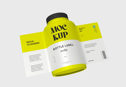 Bottle Label Mockup