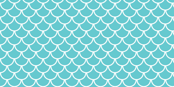 simple white fish scale pattern art for banner poster background.