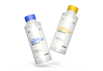 Medicine Container Bottle Mockup Set