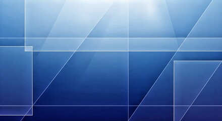 Brilliant modern abstract background with a serene ray of light, creating a clean aesthetic. Glossy geometric shapes in cool colours, perfect for a contemporary diagram or digital render