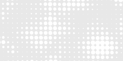 Dot white gray wave light technology texture background. Abstract big data digital concept.