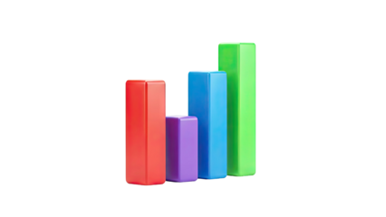 Colorful 3D Bar Chart