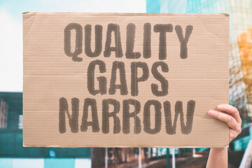 "Quality Gaps Narrow" Chinese products approach Western standards. QUALITY. IMPROVEMENT. STANDARDS. CONVERGENCE. CHINESE.