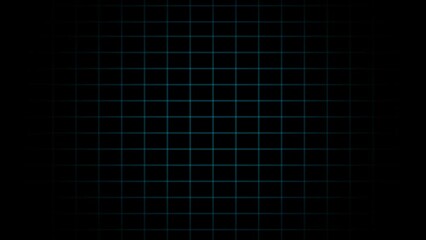  grid lines on black abstract background. Grid line for overlay layer or alpha channel. 4k video.