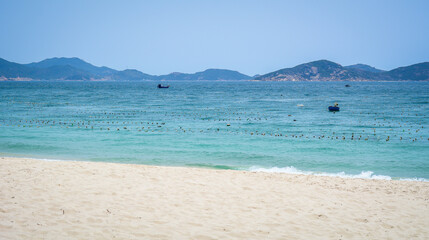A stunning seascape on a sunny day