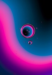 Vibrant abstract background illustrating fluid dispersal, blending colors into a complex molecular pattern and smooth texture, smooth, glowing, background