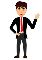 Obraz premium Businessman Vector Image 