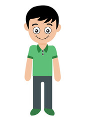 Happy Man Vector Image 
