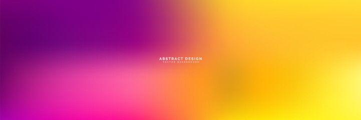 CCCCCCCCCCCCCAbstract Blurred magenta purple yellow orange magenta purple background. Soft gradient backdrop with place for text. Vector illustration for your graphic design, banner, poster - Vector © Mustofa 027