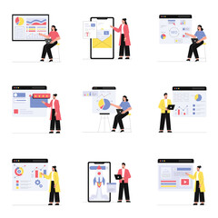 SEO Vector Illustration Set 2