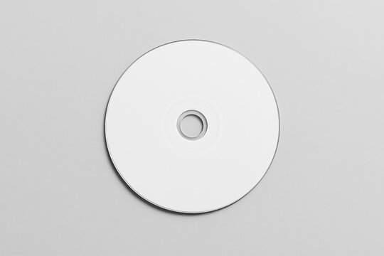 Minimalist blank CD design