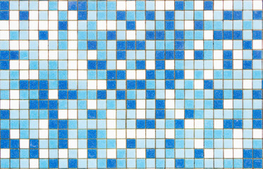 Clean seamless kitchen interior light blue ceramic wall textured surface light blue design simple abstract grid texture pool surface soft grain decor decoration white sand paint square pastel shape.