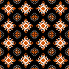 Abstract ethnic geometric pattern design for background or Wallpaper.