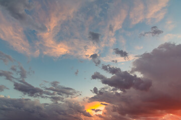 Twilight Meets the Stormy Sky