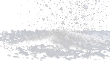 Snowflake texture pattern winter seamless overlay PNG