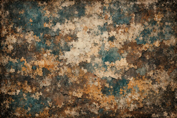 Fototapeta premium Vintage Weathered Abstract Texture with Densely Interwoven Surface