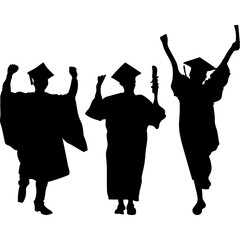 Celebrating Graduation Illustration