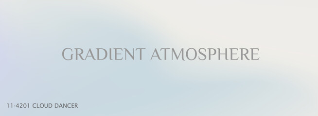 Modern gradient palette where blue melt meets white haze in cloud-like flow. A smooth gradient background shaped by blue tones and soft white cloud drift.