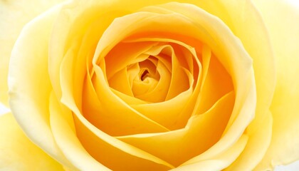 A close-up view of a vibrant yellow rose