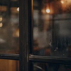 vintage photo frame on wooden background