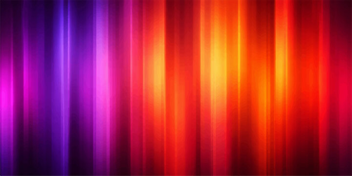 A vibrant digital art wallpaper featuring a bright spectrum of colorful rainbow lines and glowing blue gradients in an abstract motion pattern with a textured light blur vector illustration