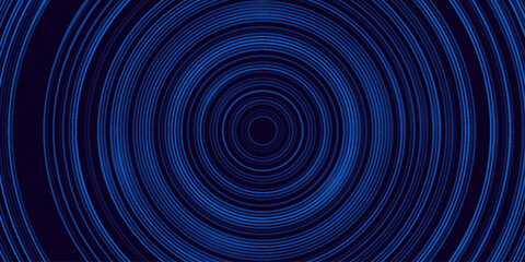 Abstract Digital Particle Circle with Noise. Futuristic Circular Sound Wave. Big Data Visualization. 3D Virtual VR Cyberspace. Illustration eps10