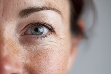 Close-up of a woman's eye