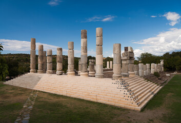 Remains of the Apollo Smintheion Temple (Smintheus). &Ccedil;anakkale province, T&uuml;rkiye.