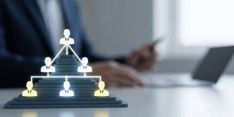 Team teamwork concept work business businessman workflow flow management information structure corporate organisation hierarchy company concept