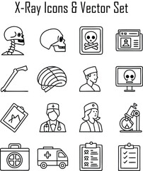 X-ray Icons & Vector Set