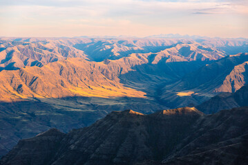Incredible Valley In Steep Canyon Lands