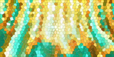 Minimalist Stained Glass Background