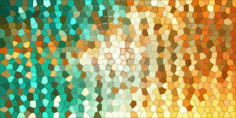 Minimalist Stained Glass Background