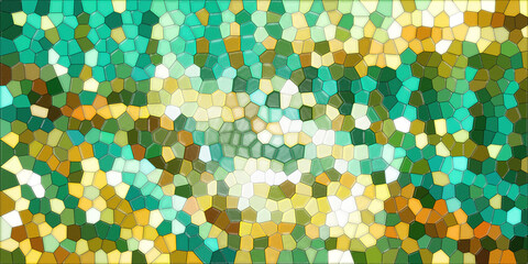 Minimalist Stained Glass Background