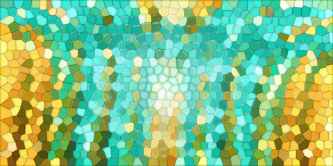 Minimalist Stained Glass Background