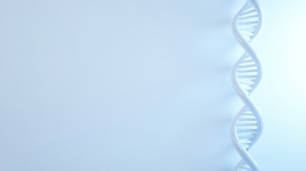 Double helix dna strand structure the blueprint of life scientific research and genetics exploration.