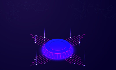 abstract blue background