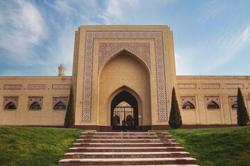Suzuk Ota Complex, Tashkent, Uzbekistan. A historical, religious, and architectural complex. A tourist attraction.