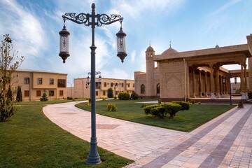 Suzuk Ota Complex, Tashkent, Uzbekistan. A historical, religious, and architectural complex. A tourist attraction.