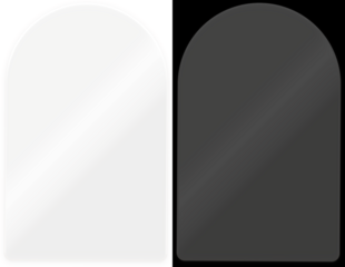 Glass plate panel Realistic transparent glass realistic screen glass, window mockup, clear glass showcase, glossy plastic glare frame Glossy window glass with reflections isolated on transparent PNG