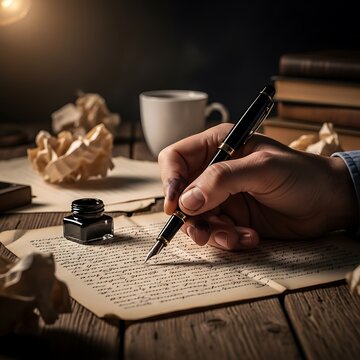 Writing Dreams &ndash; Creative Mind, Storytelling & Inspiration Concept Art