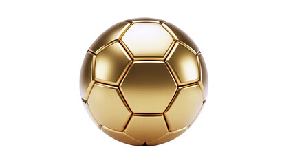 Fototapeta premium Golden Soccer Ball