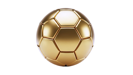 Golden Soccer Ball