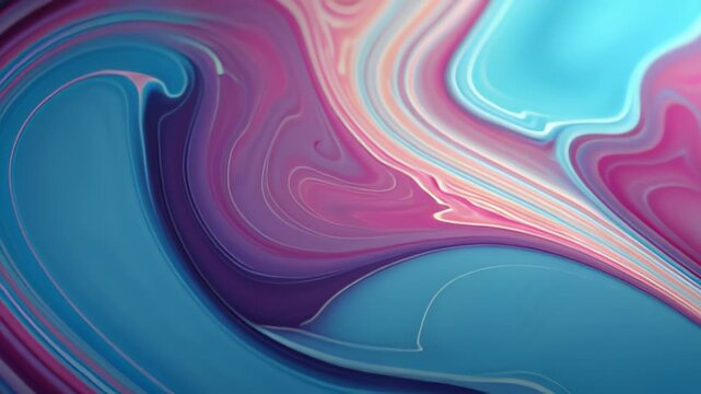 Abstract Fluid Art Mesmerizing Swirls of Color and Texture.