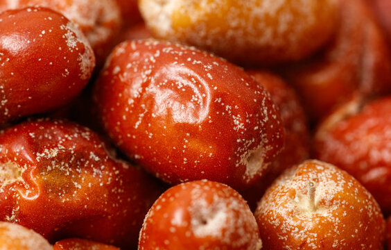 Jida berries close-up as background