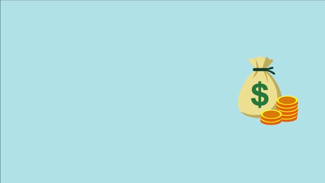 Animated Infographic to Monetize Video Content Footage with people as viewers, smartphones and money. Monetize content video and earn money from Online. People watching Video contents and make revenue