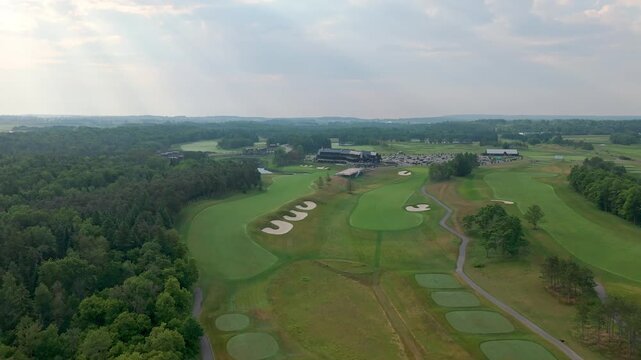 TPC Toronto At Osprey Valley golf course in alton, Caledon, ontario, Canada. PGA Tournament Course and the home of golf Canada.