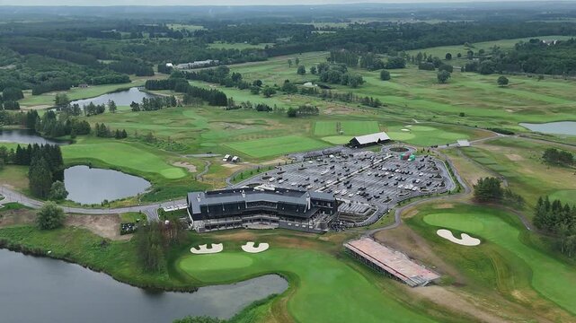TPC Toronto At Osprey Valley golf course in alton, Caledon, ontario, Canada. PGA Tournament Course and the home of golf Canada.