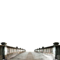 City Bridge isolated on transparent background. PNG